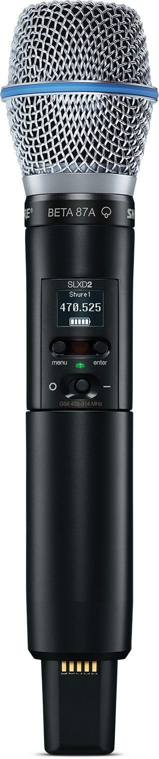 Shure SLXD24/B87A J52 Wireless System with BETA 87A Microphone Capsule - J52 Band