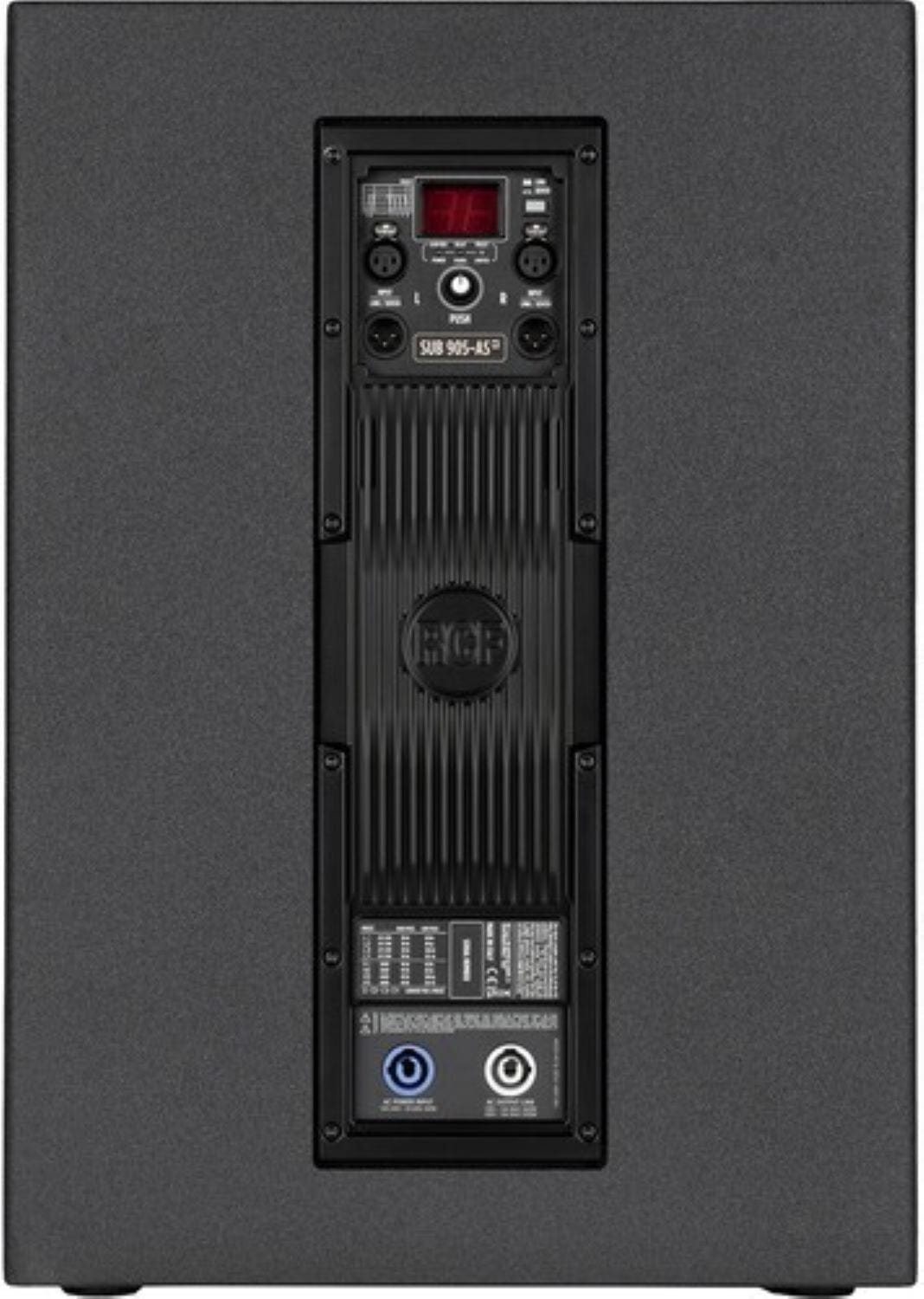 RCF SUB-905AS-MK3 15-Inch Professional Powered Subwoofer