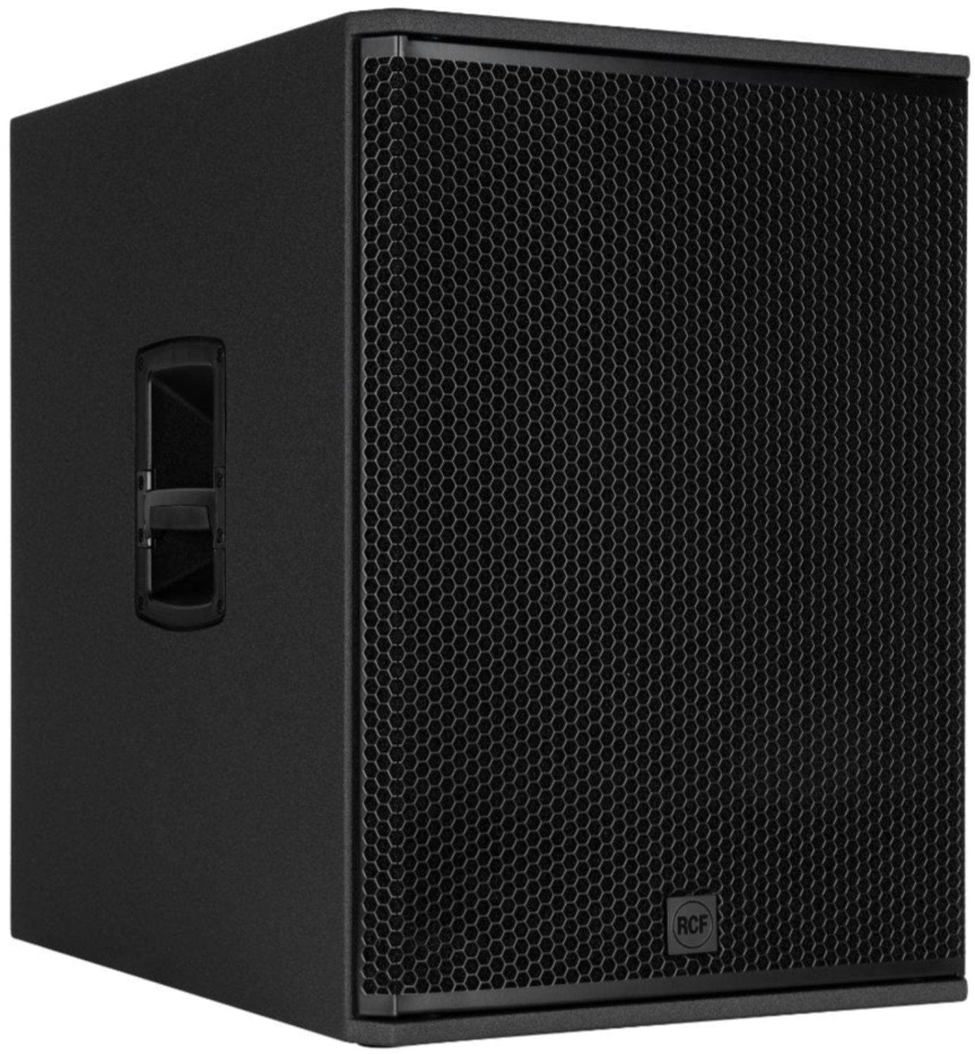 RCF SUB18-AX Active 18 Inch Powered Subwoofer with 2200 Watt Class-D Amplifier - Black
