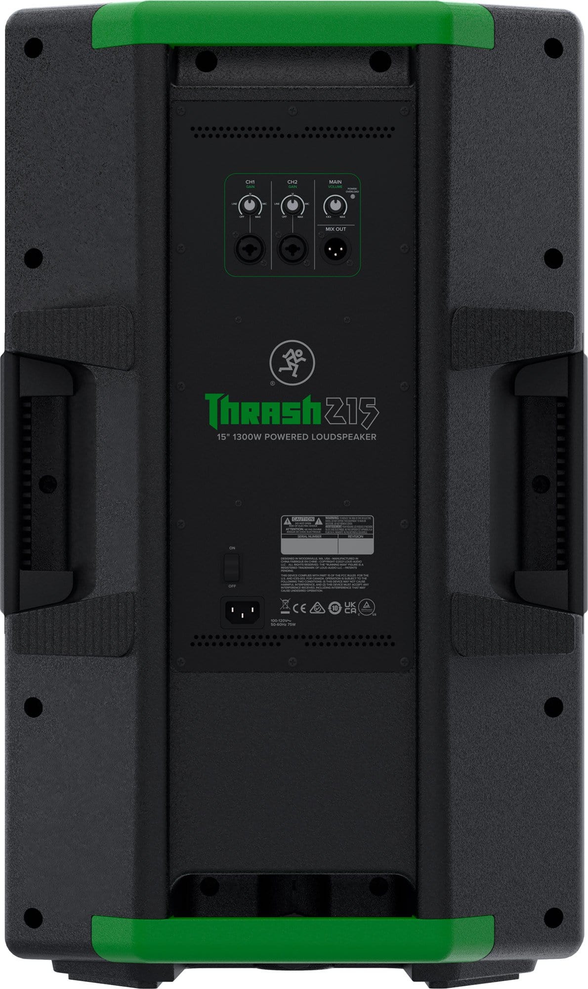 Mackie Thrash215 15-Inch 1300-Watt Powered Loudspeaker
