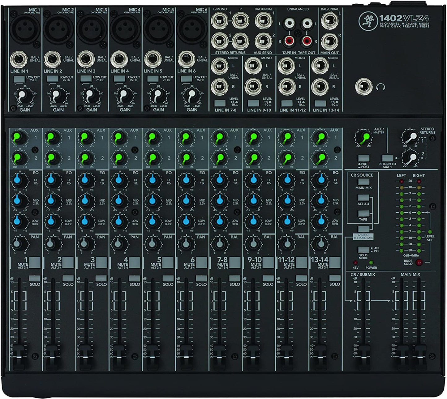 Mackie 1402 VLZ 14-Channel Analog Mixing Console