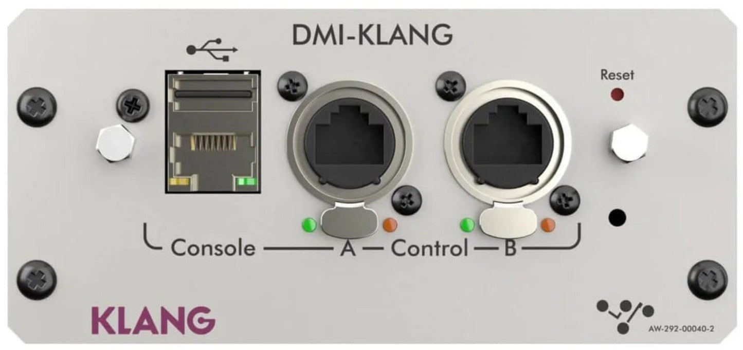 DiGiCo Orange Box - DANTE2 to KLANG 2 RU Unit with Dual PSUs