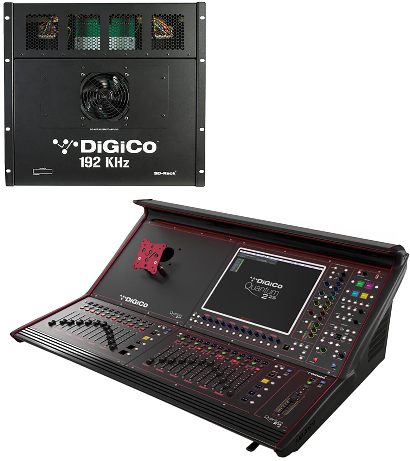 DiGiCo Quantum Digital Mixing Console SD Package - MADI and One Multi-Mode Optics HMA