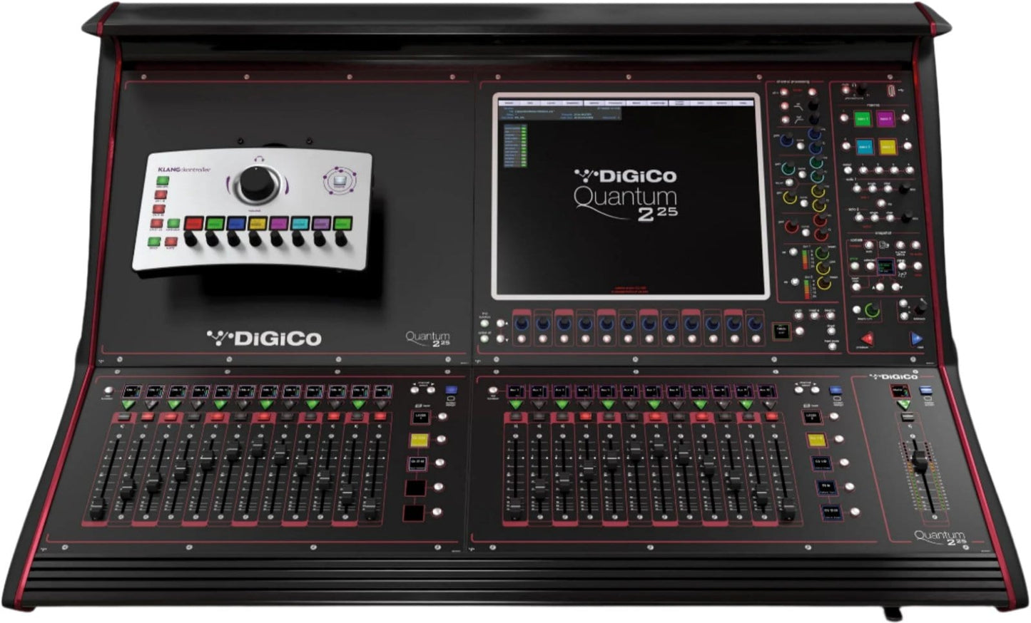 DiGiCo Quantum 225 Digital Mixing Console SD Package - MADI and One Multi-Mode Optics ST