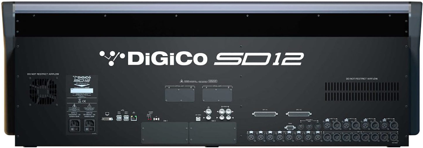DiGiCo SD12 96-Input Digital Mixing Console - MADI Only