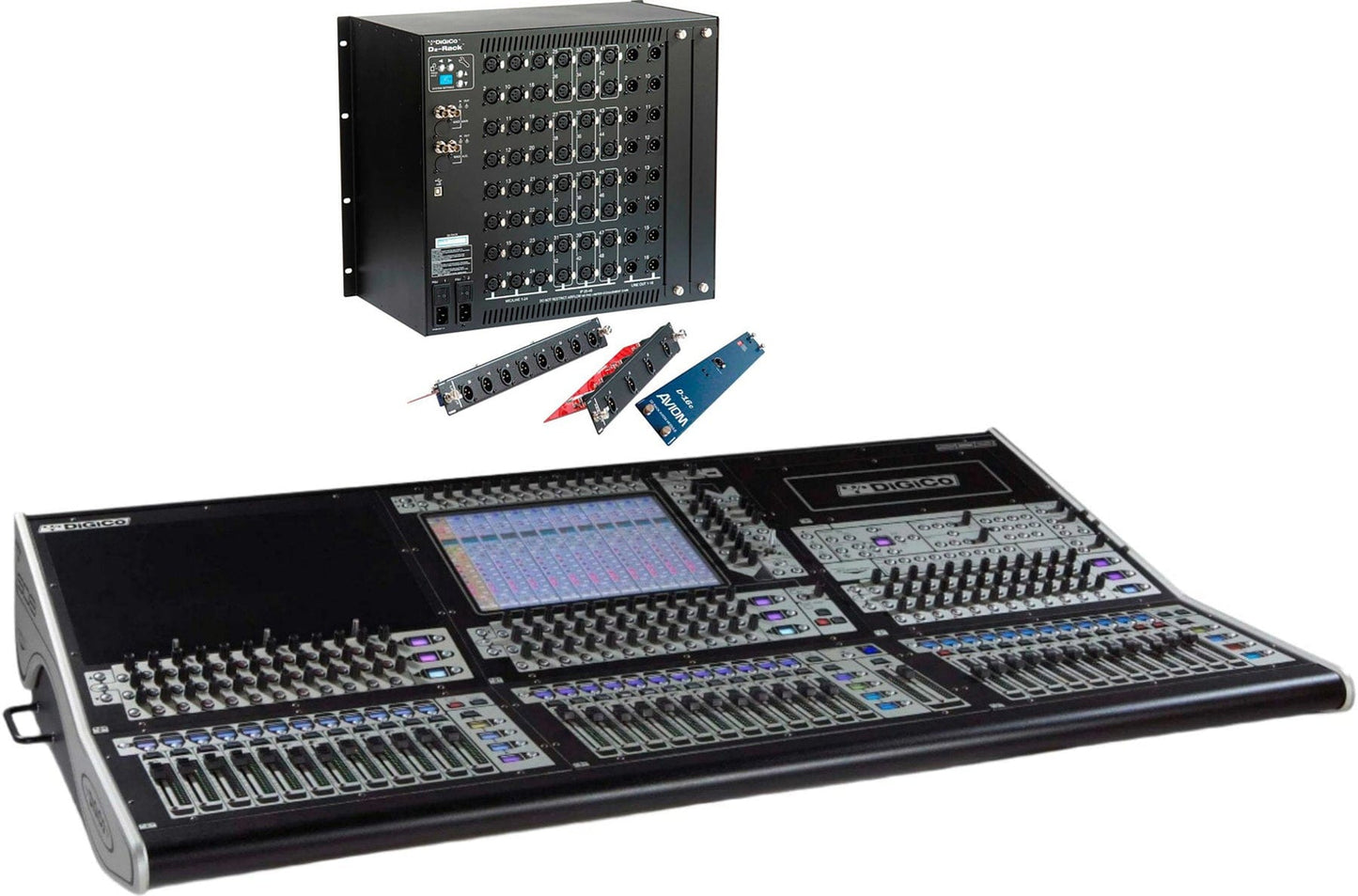 DiGiCo SD8 Digital Mixing Console D2 Package - MADI Only with D2 Rack